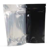 28g Stand Up Pouch Black and Clear