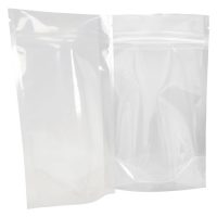 100g Stand up pouches in clear