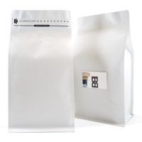 500g Box Bottom Bags White with slit