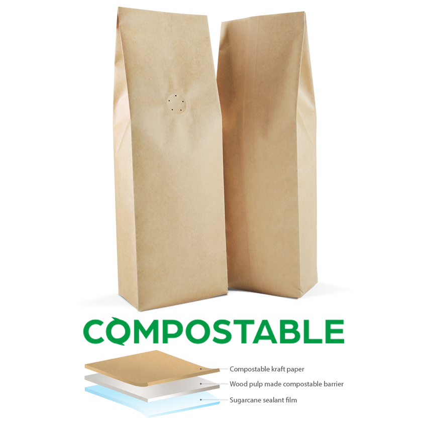 Compostable Coffee Bags Sustainable Alternative to Traditional Packaging