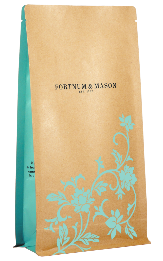 Fortnum and Mason with flowers tea